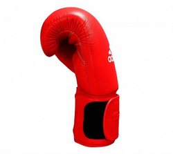 Перчатки боксерские Muay Thai Gloves 300 красно-белые adiTP300