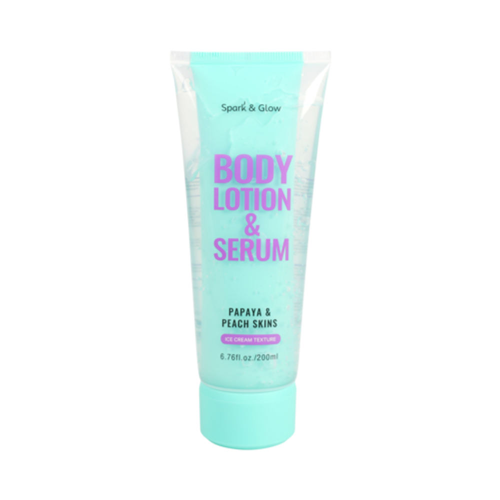 Spark&amp;Glow Лосьон для тела с ароматом папайи и персика - Body lotion papaya&amp;peach skins, 200мл