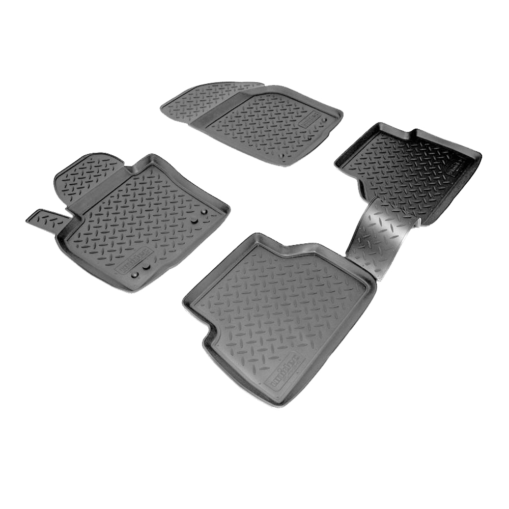 Ковры в салон Norplast/Unidec для Volkswagen Tiguan (2008-2011), Черный, арт.NPL-Po-95-50