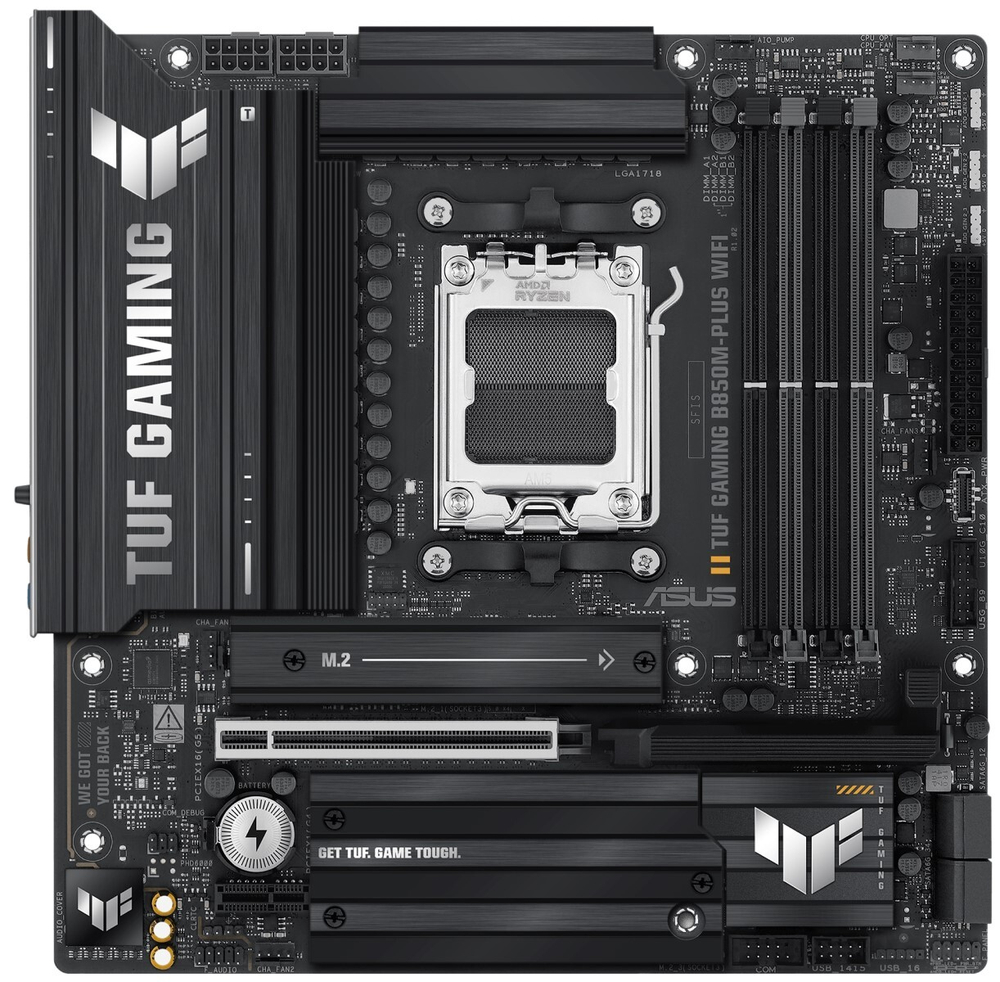 Материнская плата mATX ASUS TUF GAMING B850M-PLUS WIFI