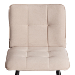 Полубарный стул  Bari/Бари велюр, бежевый, 7, 42х55х99 см