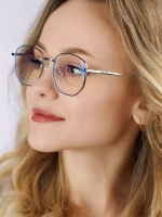 Очки для компьютера имиджевые защитные прозрачные нулевки