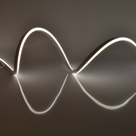 ULS-N21-2835-120LED-m-8mm-IP67-220V-8W-m-50M-4000K Светодиодная гибкая герметичная лента. NEON. Бобина 50 м. Белый свет 4000К. TM Uniel