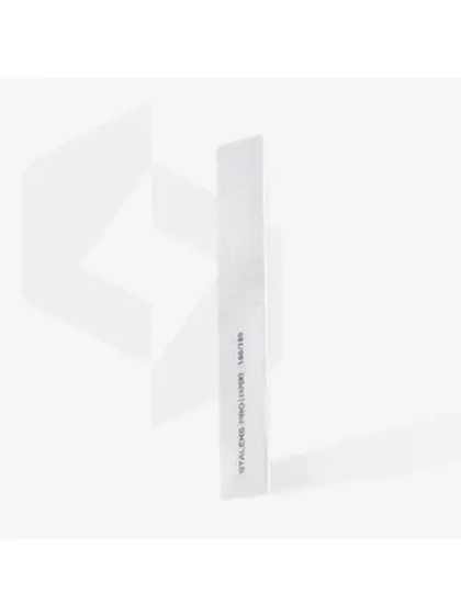 Пилка широкая прямая минеральная для ногтей 180/180 грит