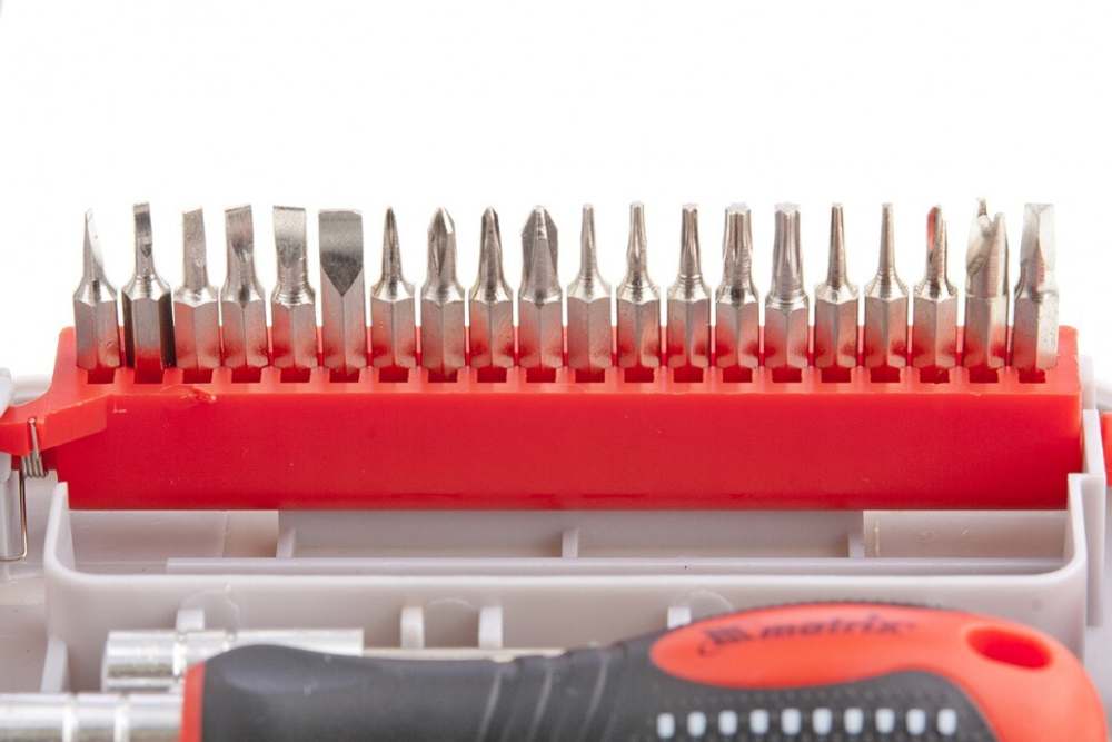 ОТВЕРТКА MATRIX Д/ТОЧНЫХ РАБОТ С НАСАДКАМИ FUSION 22ПР 11584