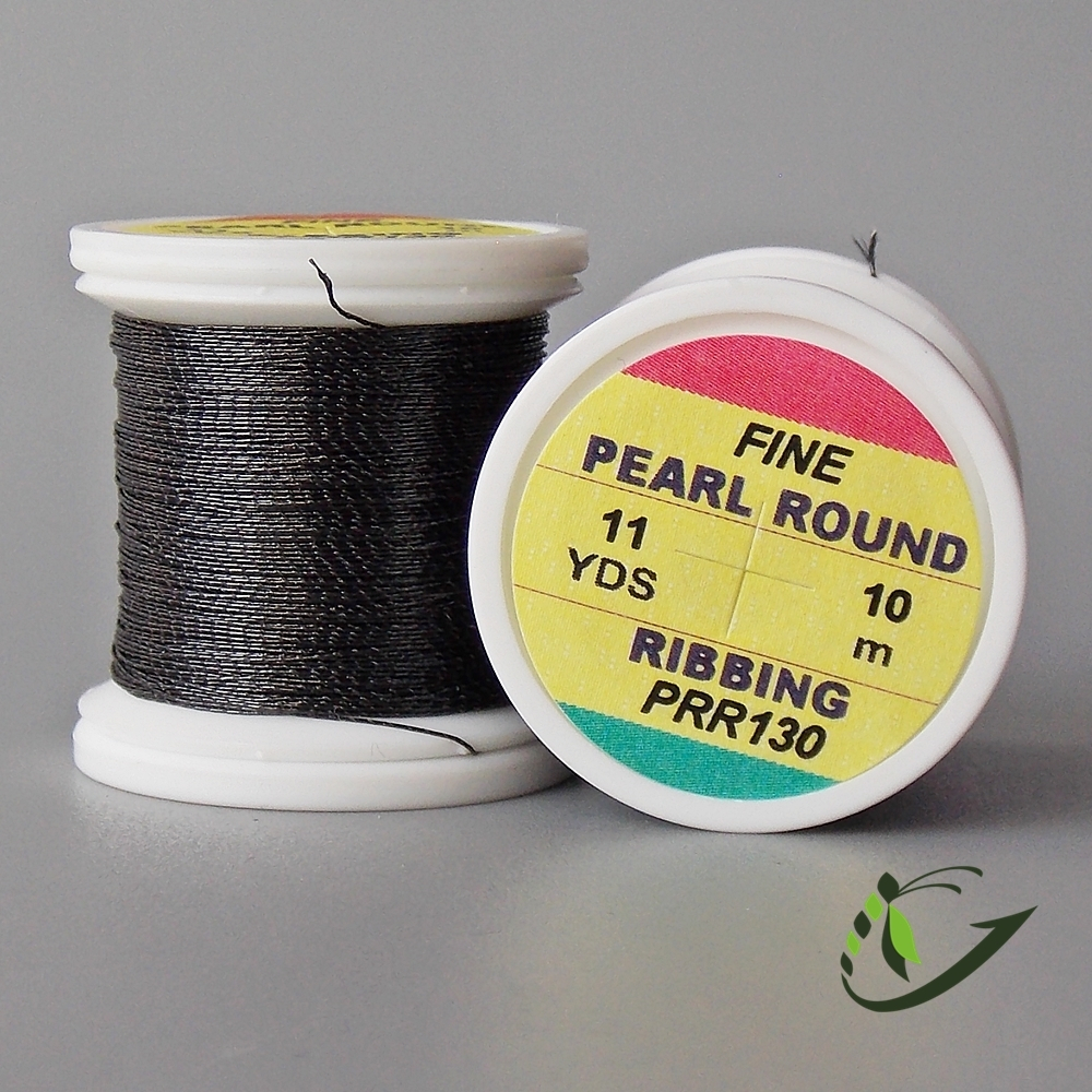 HENDS Люрекс Pearl Round Ribbing Tinsel 11 Yds