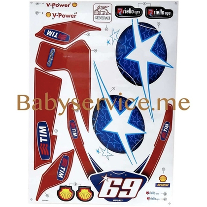 Наклейки Peg-Perego Ducati GP Limited Edition