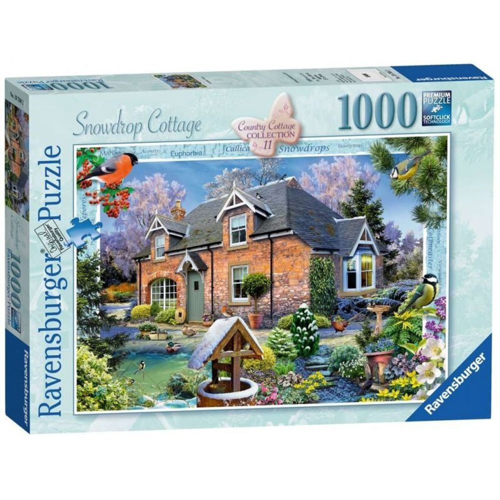 Ravensburger - Пазл Загородный дом зимой 1000 шт. 197682