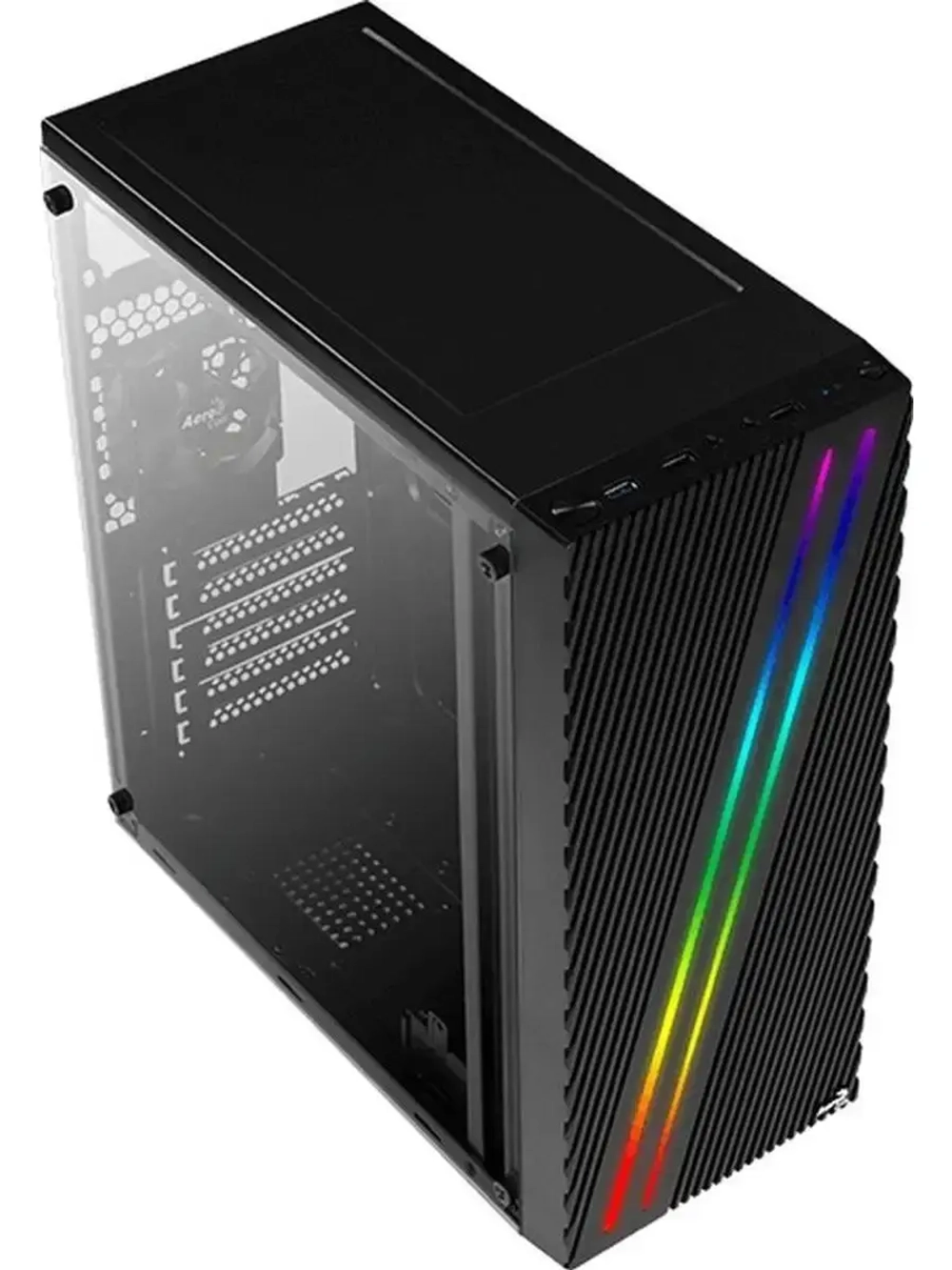 Корпус AeroCool Streak Mid-Tower, Micro-ATX