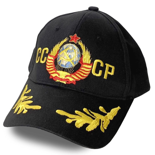 Бейсболка "СССР" с вышивкой