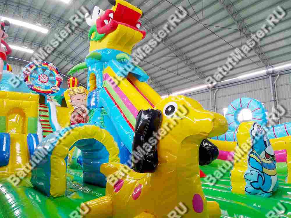 Коммерческий батут "Летняя прогулка", 17*7*7,5 м