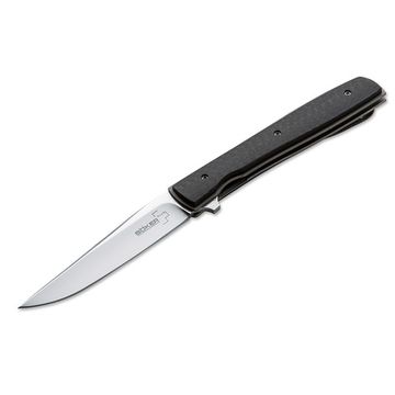 Складной нож Boker 01BO733 Urban Trapper Carbon c клинком из стали VG-10, рукоять титан / карбон