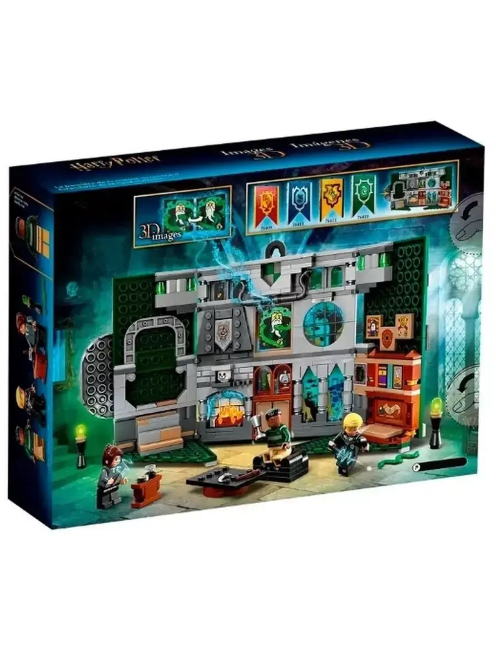 Конструктор Гарри Поттер "Знамя факультета Слизерин" 349 дет