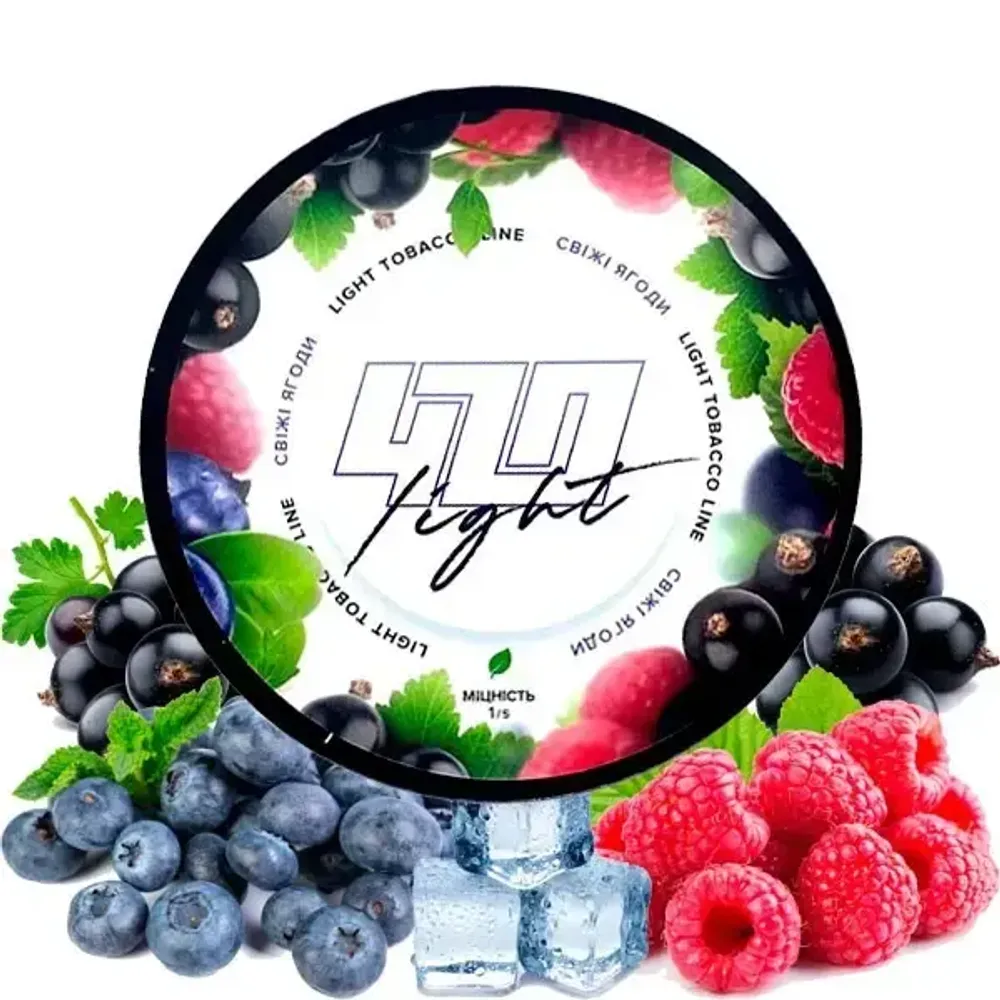 420 Light Line - Świeże jagody (250g)
