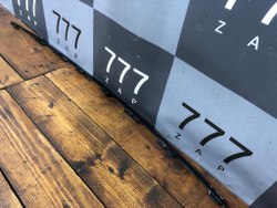 Молдинг переднего бампера VW Polo 5 sedan 15-20 Б/У Оригинал 6RF853101A