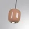5053/1G PENDANT ODL24 447 черный/св.терракотовый/металл Подвес GU10 LED 4W OVALI