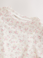 Лонглив для девочки Next AN5-294, Белый, Розовый