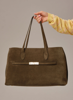 Замшевая сумка Bossy DBR 31382 тундра