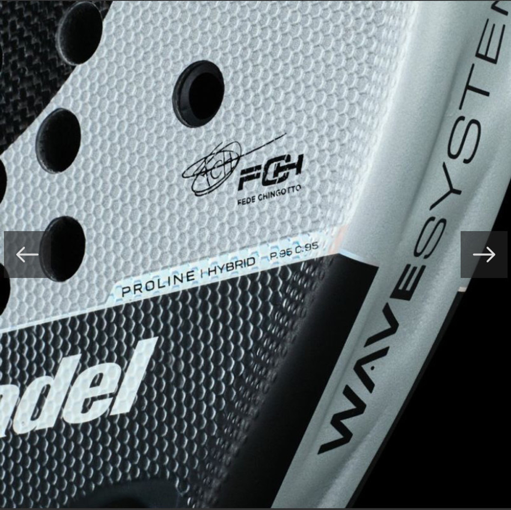 BULLPADEL, PALA NEURON 25, 355 - 375g, Padel Racket