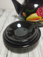 Чайник 3л сферич Коричневый Грациозный (Тюльпаны)  42104-122/6