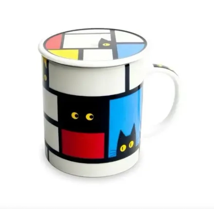 Mensa Home Кружка для заваривания "Кошка" 300 мл