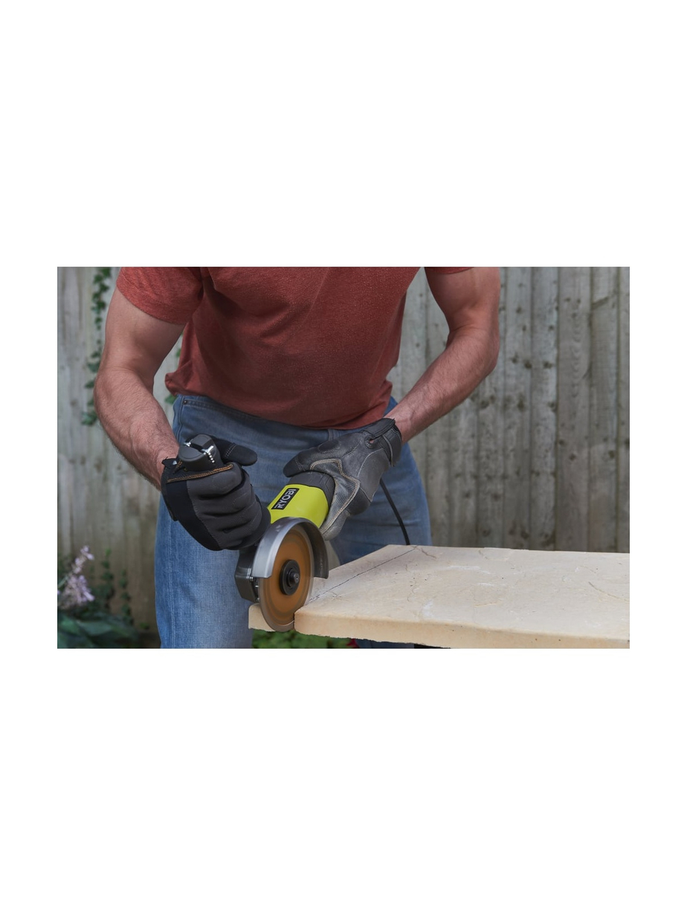 Угловая шлифмашина Ryobi RAG800-125S 5133002493