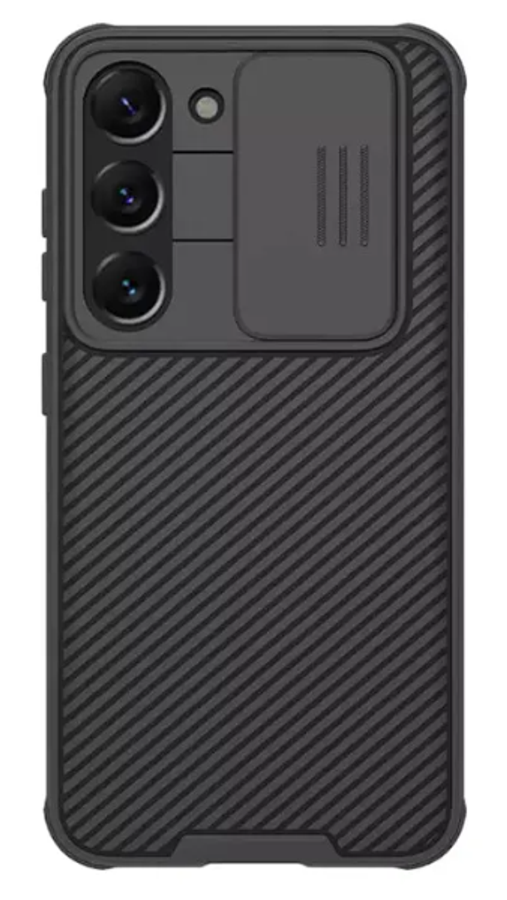Чехол-накладка Nillkin CamShield Pro для Samsung Galaxy S24+ пластиковый (черный)