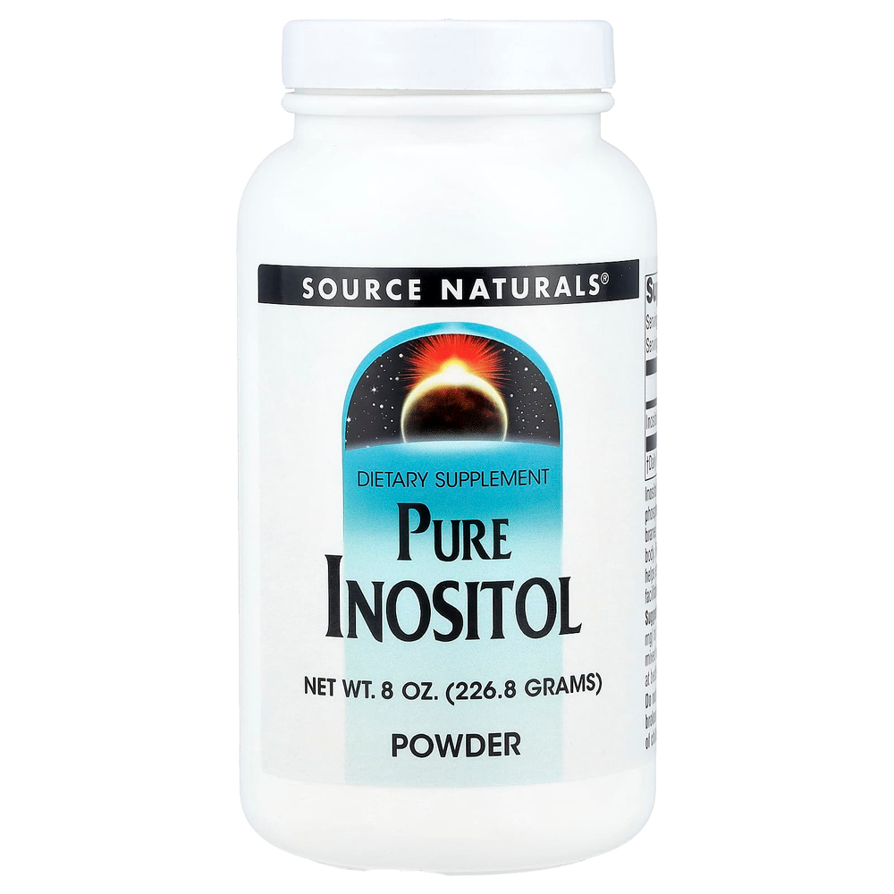 Source Naturals, чистый инозитол в порошке, 226,8 г (8 унций)