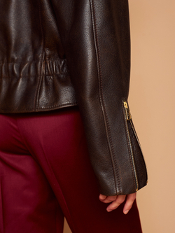 Косуха in vino veritas коричневая ретро