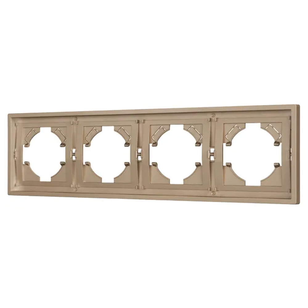 Рамка пластиковая FRM-TENDO-PL-4-GD (Arlight, -) 053850