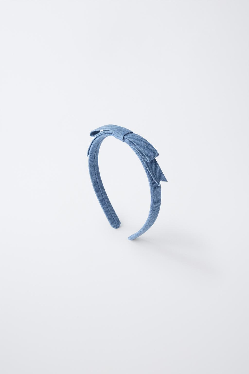 ZARA ТОНКИЙ ОБОДОК С БАНТОМ, ГОЛУБОЙ