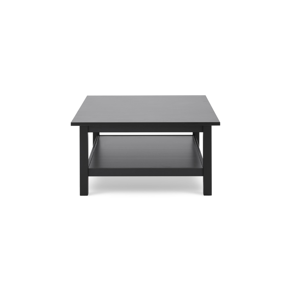 Журнальный стол КЫМОР (HEMNES), 90х90х46 см, черный