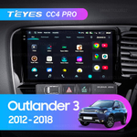 Teyes CC4 Pro 10,2" для Mitsubishi Outlander 2012-2018 (прав)