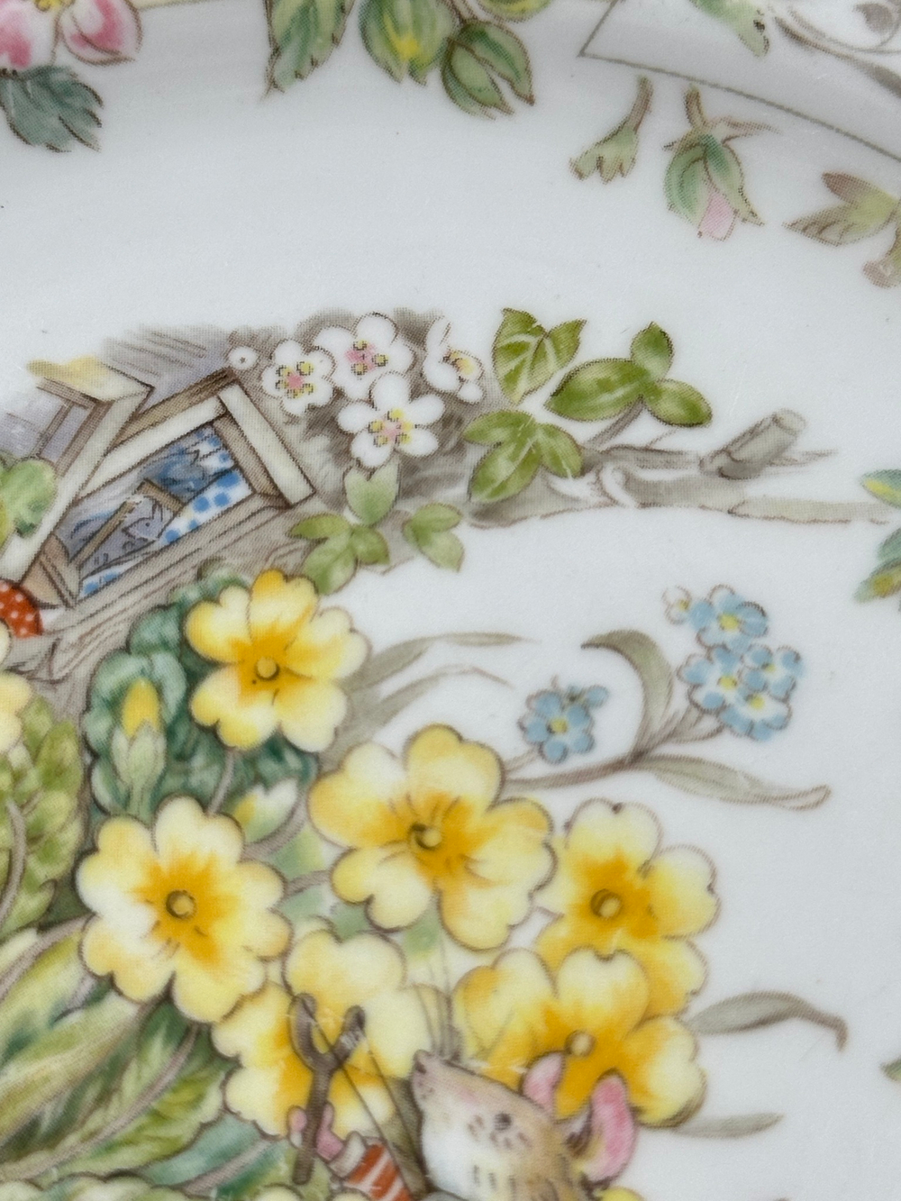 Тарелка Ежевичная Поляна - Весна Brambly Hedge, Royal Doulton