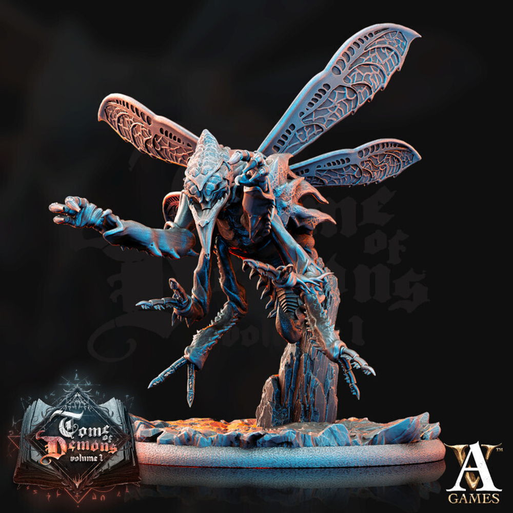 Grand Alliance Chaos Maggotkin of Nurgle Rot Fly Чумная муха миниатюра для dnd, днд, pathfinder, фентези, Настольная игра, НРИ, Варгейм, РПГ