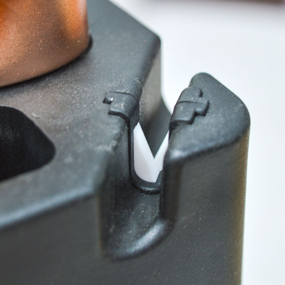 Набор ножей 6 предметов с ножницами на подставке, BZ-70JM