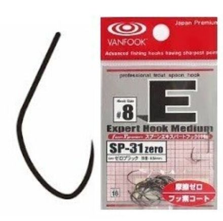 Крючки VANFOOK SP-31 #6 zero Barbless