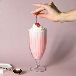 Бокал для коктейля 450 мл Milkshake "Line" d 8,5 см h19,7 см P.L. - BarWare [6]