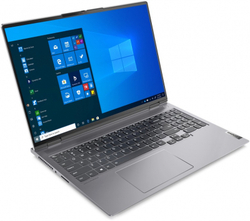 Ноутбук Lenovo ThinkBook 16p G2 (20YM003CRU) 16" 2560x1600 (QHD), AMD Ryzen 7 5800H, 3200 МГц, 16 Гб DDR4, 512 Гб SSD, GeForce RTX 3060 6144 Мб, Wi-Fi, Bluetooth, Cam, Windows 11 Professional, серый