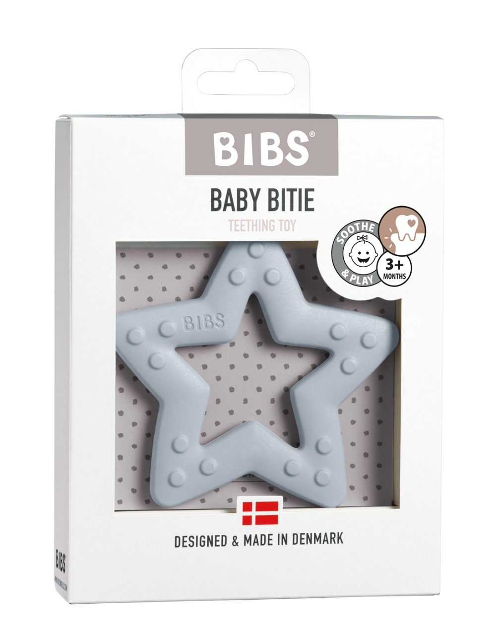 BIBS Baby Bitie Star Baby Blue