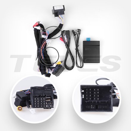 Комплект рамки с разъёмами 9" Mercedes-Benz ML W166 GL X166 2011-2015 - Car-Smart 9562