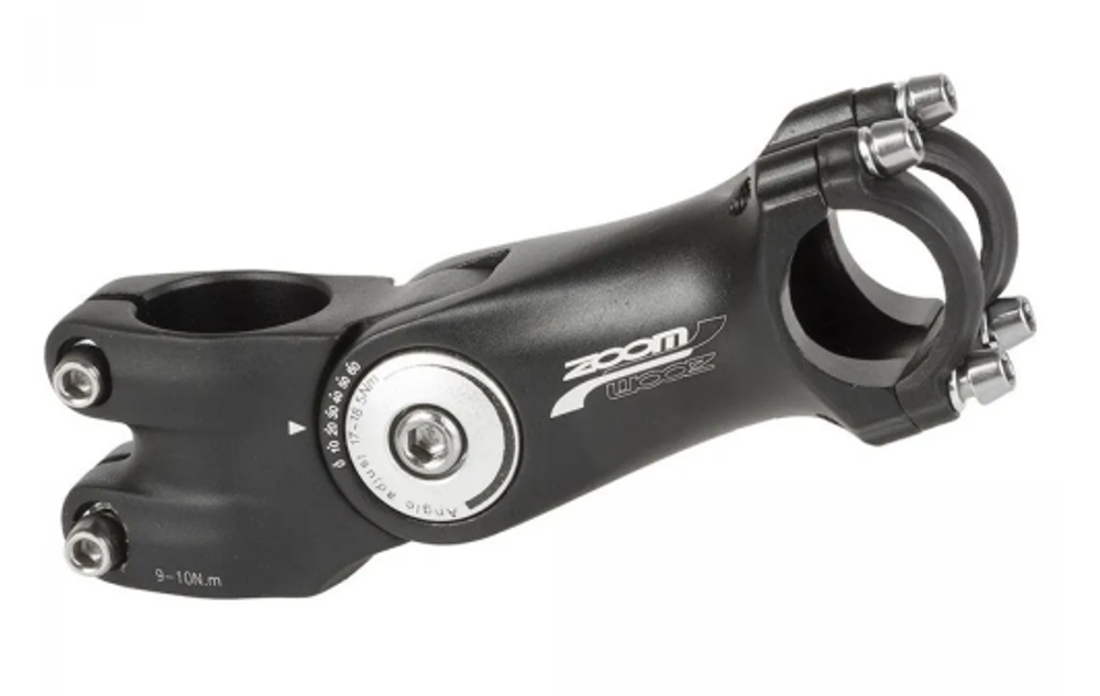 Вынос ZOOM регулируемый 1 1/8", зажим 25,4 мм, длина 105 мм ZOOM