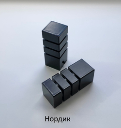 Карнизы кованые для штор двухрядные d19/19 мм, 2 цвета (черный глянец и белый)