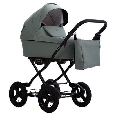 Детская коляска AroTeam Teramo Prima 2 в 1 03 шалфей кожа