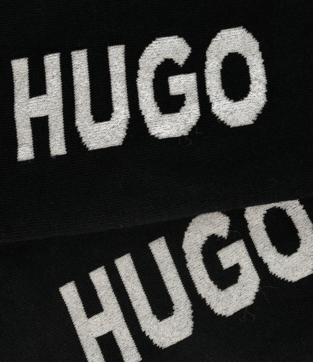 Носки/носки-следы 2 пары 2P SL LOGO CC Hugo Bodywear - темно-синий(50491244)
