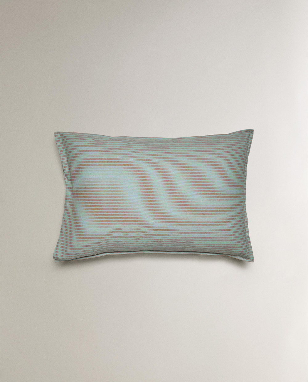 Наволочка Zara Home фланель, хлопок 100%, в полоску, 2611/091