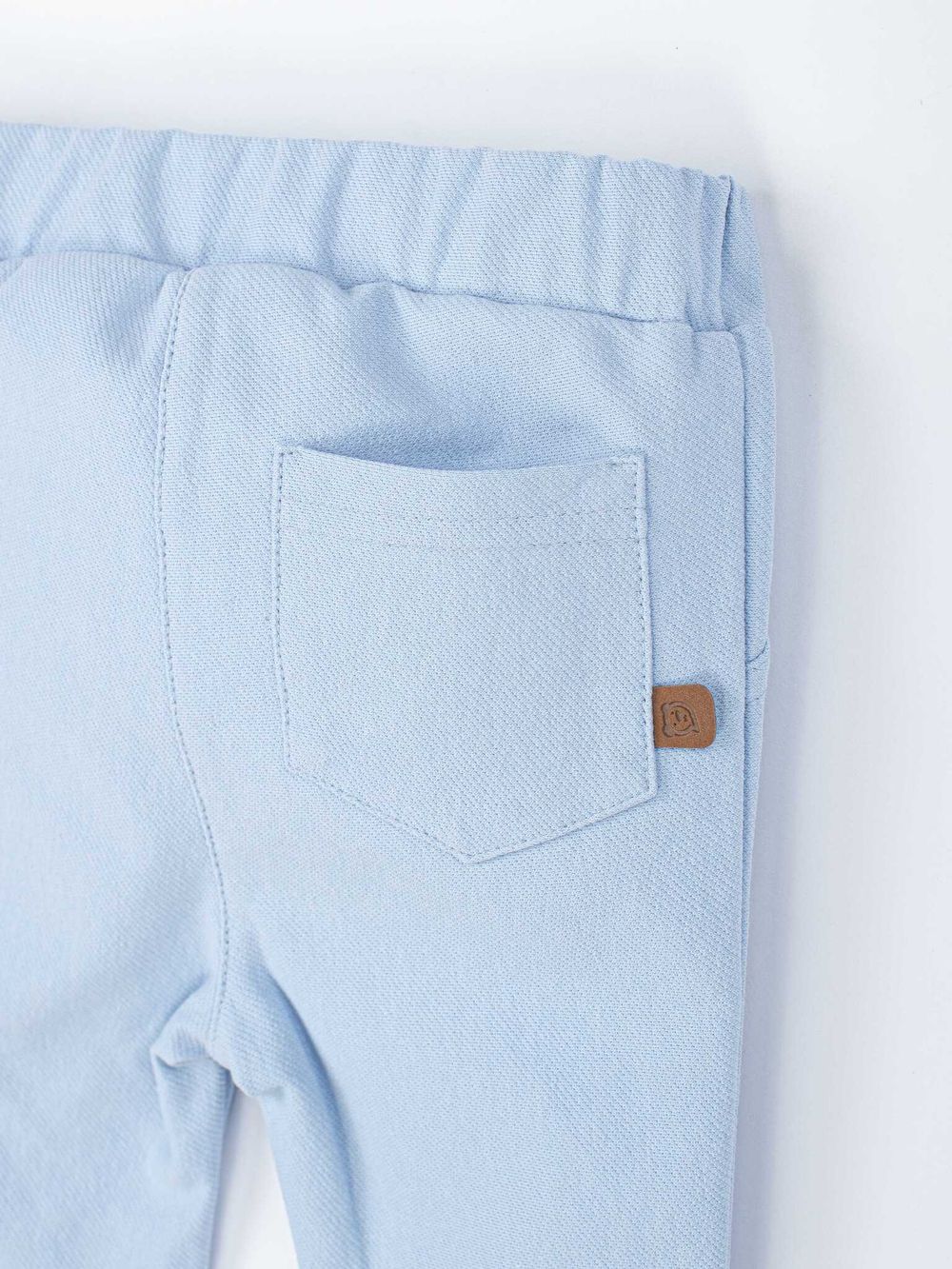 Брюки из джинскота "Голубые" 0+