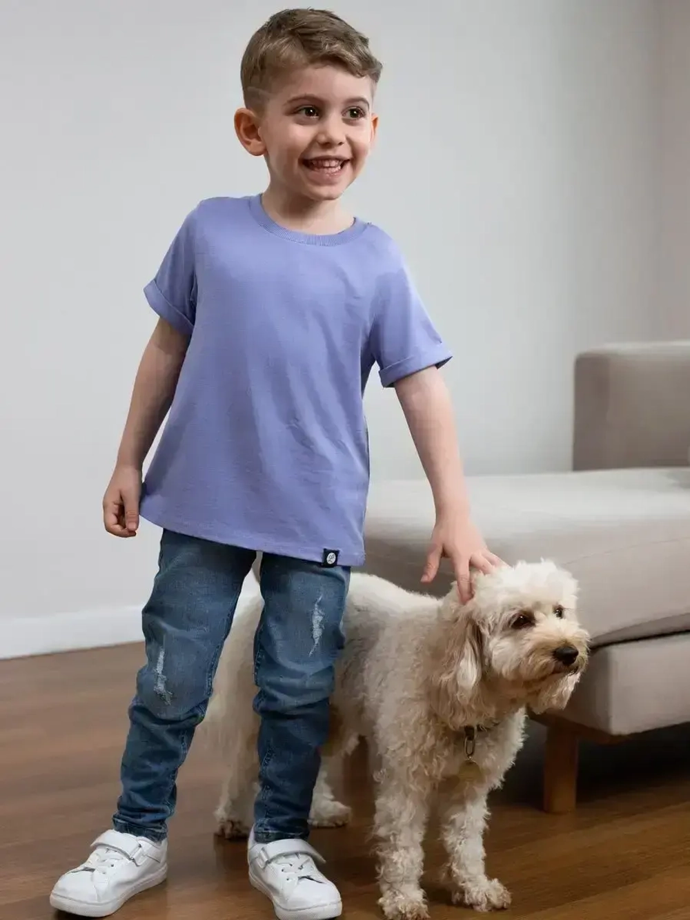 Футболка детская базовая в сад