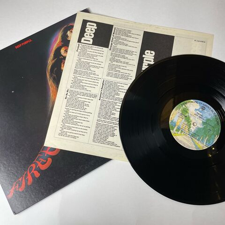 Винтажная виниловая пластинка LP Deep Purple Fireball (Japan 1976) (No Obi) Strange Kind Of Woman