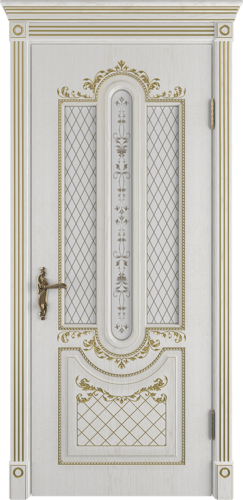 Дверь Alexandria / Bianco Classic PG / Art Cloud / Владимирские двери